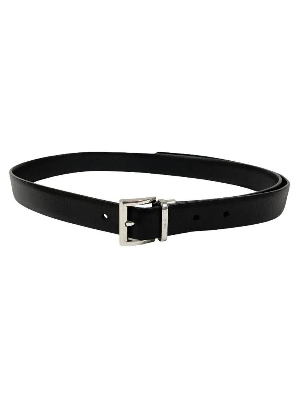Prada Leather Belt Single Pin 75 Black